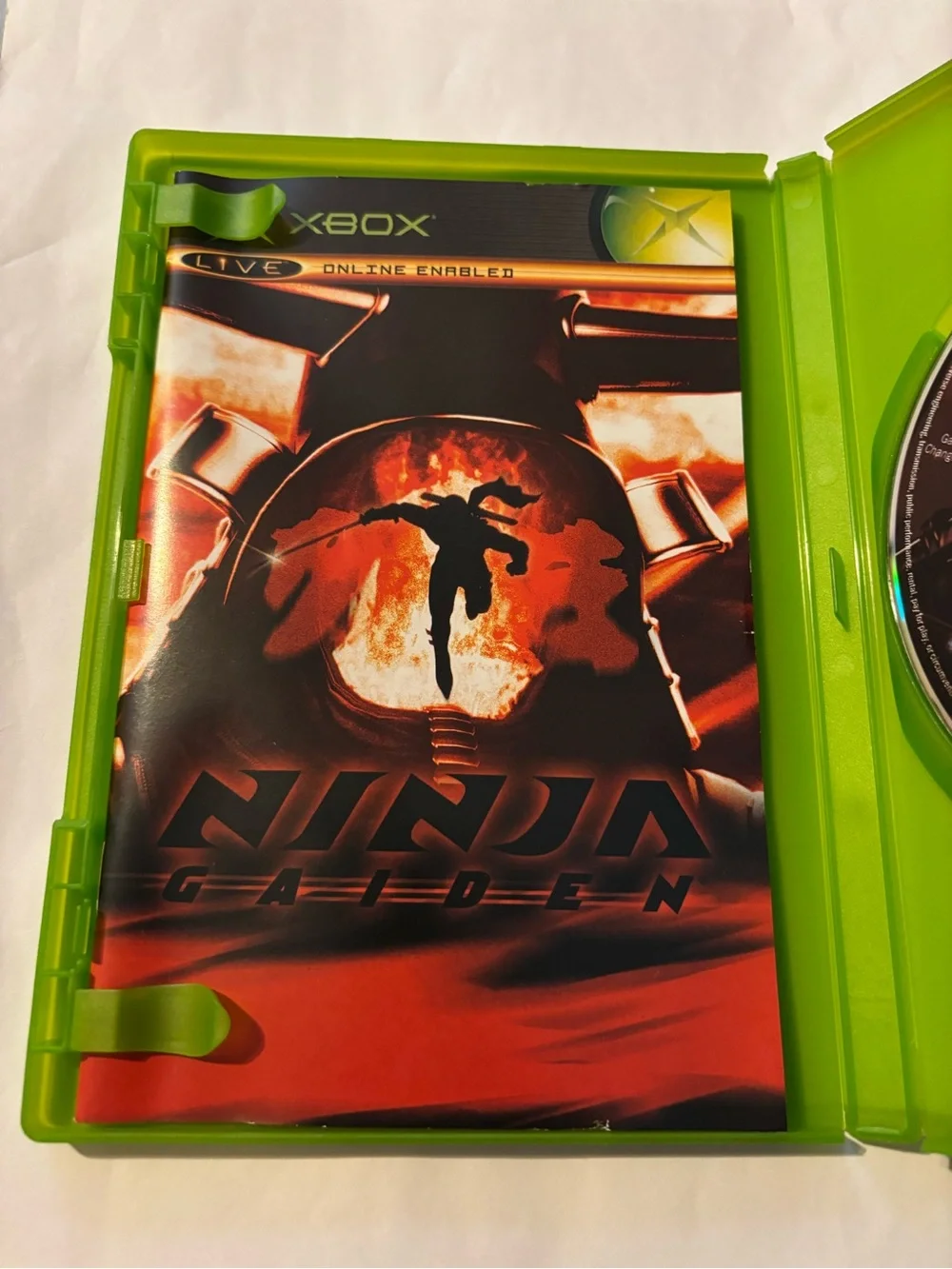 Xbox Ninja Gaiden CIB